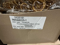 Partij sinaasappelschijfjes oranje 250gr/zak (202x) - afbeelding 2 van  4