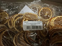 Partij sinaasappelschijfjes oranje 250gr/zak (202x) - afbeelding 4 van  4