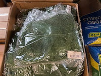 Partij sisal 450gr moss green (80x)