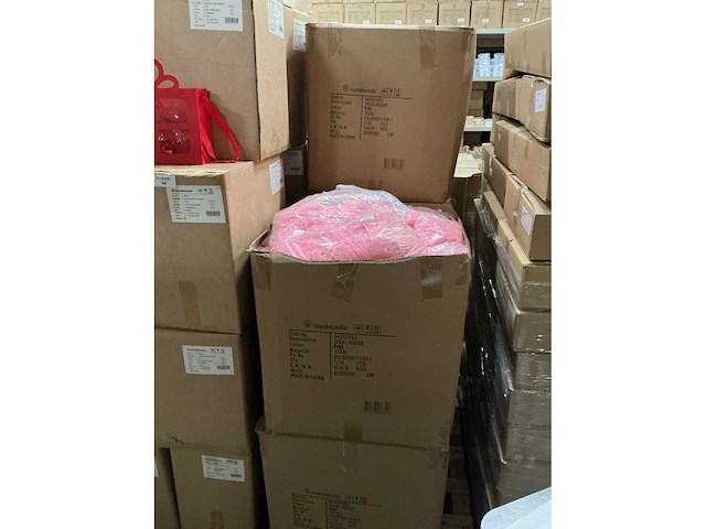 Partij sisal 450gr per zak pink (100x) - afbeelding 3 van  4