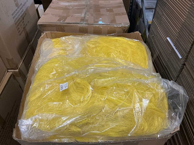 Partij sisal 450gr per zak yellow (80x) - afbeelding 1 van  4