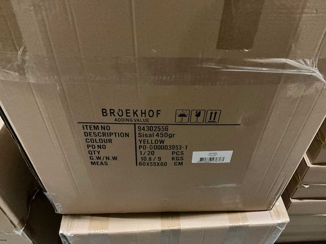 Partij sisal 450gr yellow (85x) - afbeelding 4 van  4