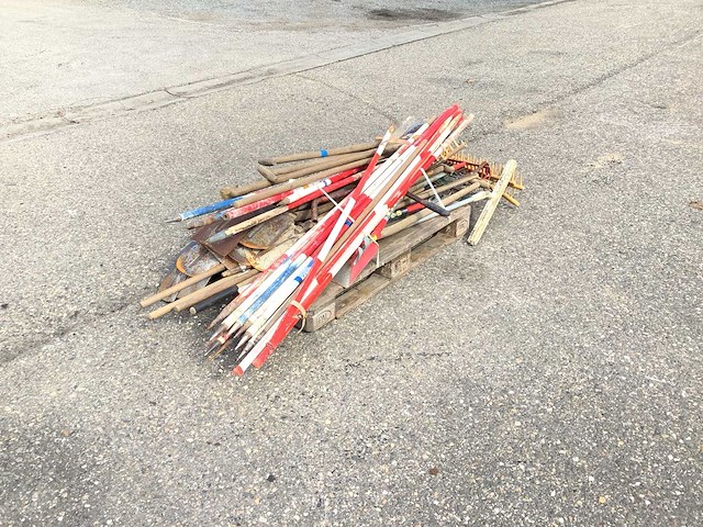 Partij sjalonstokken en tuingereedschap - afbeelding 4 van  7