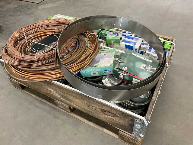 Partij skf + roodkoperleidingwerk +div maten - speedy sleeve - lathe machine tools - afbeelding 1 van  7