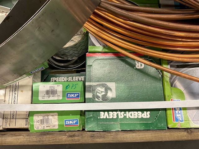 Partij skf + roodkoperleidingwerk +div maten - speedy sleeve - lathe machine tools - afbeelding 5 van  7