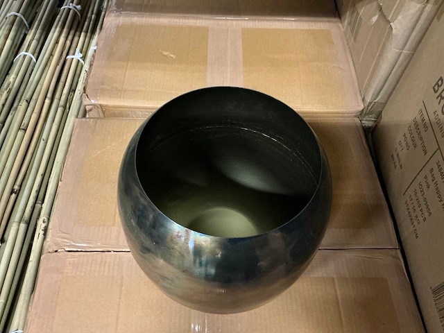 Partij sky burn round pot medium h23cm (32x) - afbeelding 2 van  5