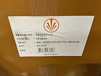 Partij sky burn round pot medium h23cm (32x) - afbeelding 5 van  5