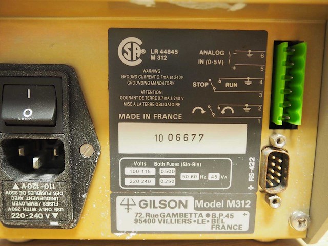 Partij slangen pompen (peristaltic pumps) (ivec / gilson / verder) - afbeelding 12 van  16