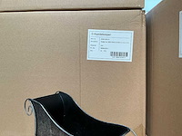 Partij sledge iron 28x9.5xh11.6/18cm antique silver (320x) - afbeelding 3 van  5