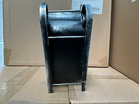 Partij sledge iron 28x9.5xh11.6/18cm antique silver (320x) - afbeelding 4 van  5