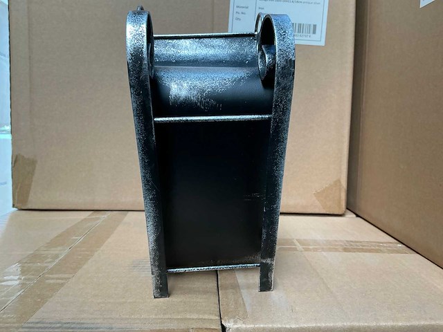 Partij sledge iron 28x9.5xh11.6/18cm antique silver (320x) - afbeelding 4 van  5