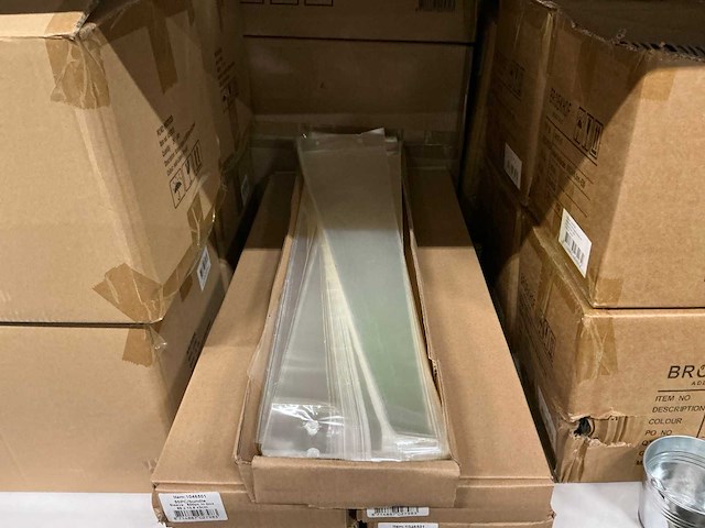 Partij sleeves 65x13,5x3cm (4500x) - afbeelding 1 van  2