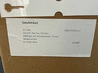 Partij sleufetiketten - afbeelding 2 van  5