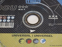Partij slijpschijven o.a. tyrolit dcu diamantzaagblad 4in1 & doorslijpschijf 115x3.0x22.2 - afbeelding 2 van  4