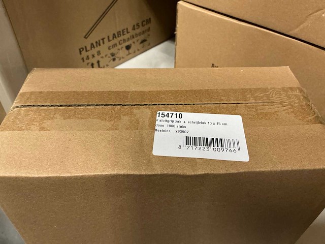 Partij sluitgrip zak + schrijfvlak 10x15cm (7000x) - afbeelding 2 van  3