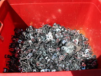 Partij snoerclips (p-clips) ca 7500 gram - afbeelding 2 van  9
