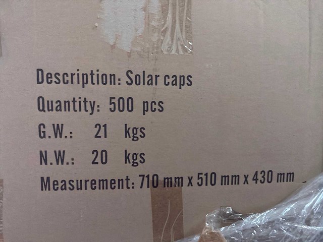 Partij solar caps - afbeelding 5 van  7