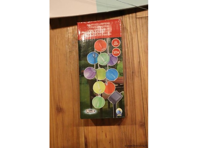 Partij solar led lampions - afbeelding 2 van  4