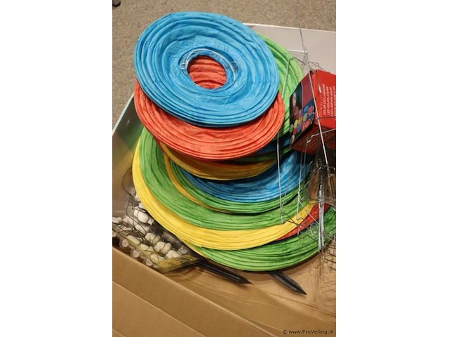 Partij solar led lampions - afbeelding 4 van  4