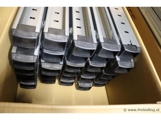 Partij solar stell montagerail/profielen t.b.v. zonnepanelen - afbeelding 2 van  3