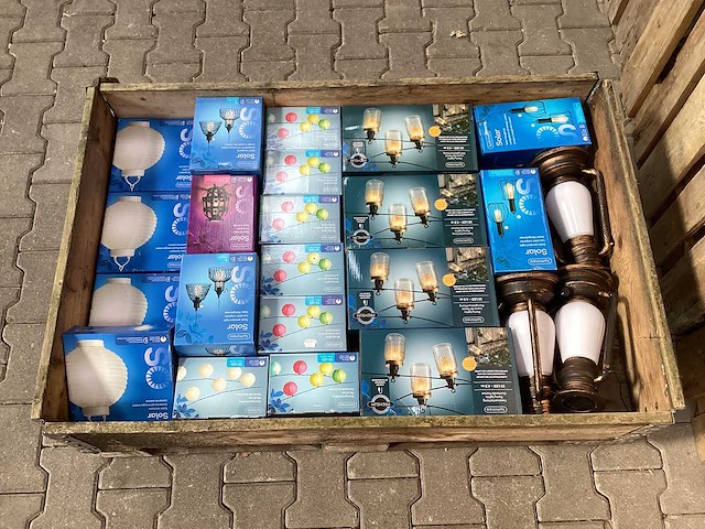 Partij solar verlichting (23x) - afbeelding 1 van  5