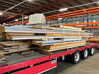 Partij spaanplaat en isolatieplaten