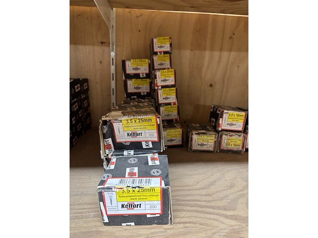 Partij spaanplaatschroeven kelfort - afbeelding 5 van  6
