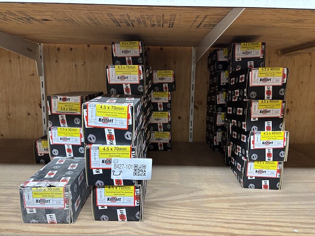 Partij spaanplaatschroeven kelfort - afbeelding 1 van  7