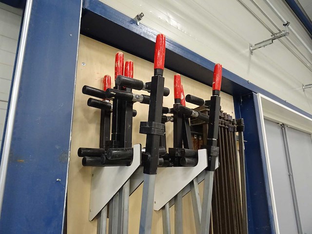 Partij spanbalken en lijmklemmen (60x) - afbeelding 4 van  6