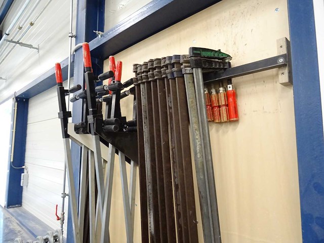 Partij spanbalken en lijmklemmen (60x) - afbeelding 6 van  6