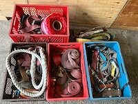 Partij spanbanden en toebehoren