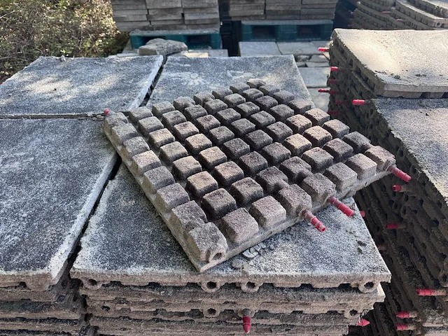 Partij speelplaatstegels - rubbertegels - afbeelding 5 van  6