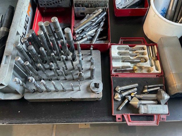 Partij spiraal-en verzinkboren, ruimers - afbeelding 5 van  6