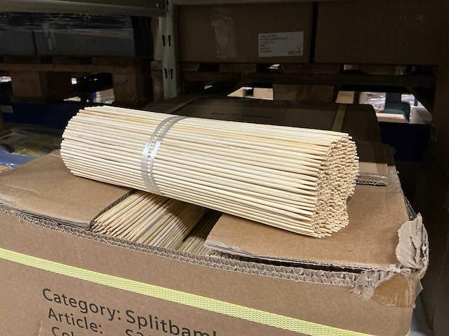 Partij splitbamboo 30cm (70000x) - afbeelding 1 van  3
