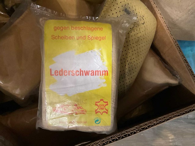 Partij spons en zeem voorraad - afbeelding 7 van  10