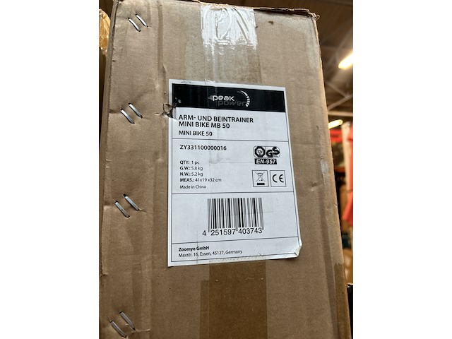 Partij sportartikelen w.o. arm en been trainer ultrasport, peakpower - afbeelding 5 van  5