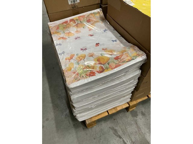 Partij spring 40 grs wit gebleekt kraft 420x605mm 10kg per pak (9x) - afbeelding 2 van  3