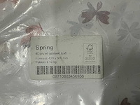 Partij spring 40 grs wit gebleekt kraft 420x605mm 10kg per pak (9x) - afbeelding 3 van  3