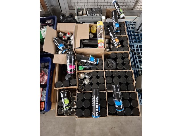 Partij spuitbussen vnl. interflon - afbeelding 2 van  9