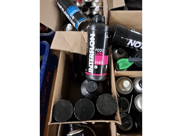 Partij spuitbussen vnl. interflon - afbeelding 6 van  9