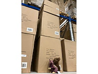 Partij squirrel christmasdeco purple with glitter h21cm (64x) - afbeelding 5 van  5