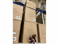 Partij squirrel christmasdeco purple with glitter h21cm (64x) - afbeelding 5 van  5
