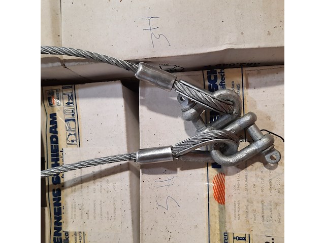 Partij staalkabelsamenstellingen - afbeelding 5 van  6