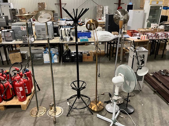 Partij staande lampen en divers - afbeelding 2 van  7