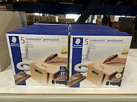 Partij staedler lumocolor permanent markers (120x) - afbeelding 1 van  2