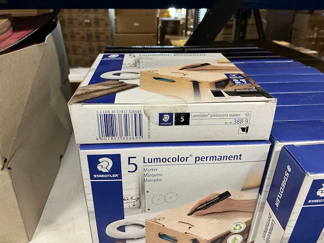 Partij staedler lumocolor permanent markers (120x) - afbeelding 2 van  2