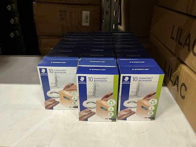 Partij staedtler lumocolor permanent markers (290x) - afbeelding 1 van  3