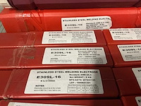 Partij stainless steel welding elektrodes (10x) - afbeelding 3 van  5