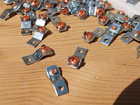 Partij stalen aarde connectoren ca 9100 gram - afbeelding 3 van  7