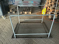 Partij stalen loopbruggen voor sleuven – 20 stuks – 1500 × 1000 mm